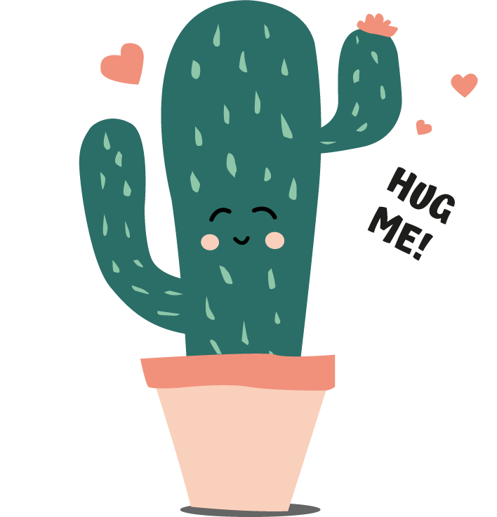 Umarme den kleinen Kaktus in dir!